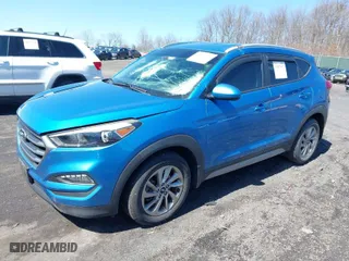 2017 Hyundai Tucson SE Plus with VIN KM8J3CA4XHU315340, listed as a IAAI auction lot 41857937 with 83,957 mi miles. Bid and sale history available at carsss.com. Image 2.
