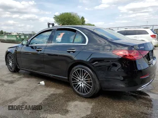2024 Mercedes-Benz C 300 with VIN W1KAF4GB1RR169671, listed as a Copart auction lot 54357675 with Not Provided miles and Salvage Title. Bid and sale history available at DreamBid. Image 2.