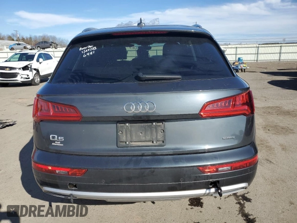 2020 Audi Q5 Premium Plus with VIN WA1BNAFY4L2037150, listed as a Copart auction lot 40912523 with 19,414 mi miles. Bid and sale history available at carsss.com. Image 6.