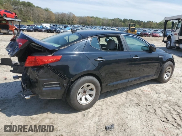 2013 Kia Optima EX with VIN 5XXGN4A70DG161293, listed as a Copart auction lot 52730425 with 0 mi miles and Salvage Title. Bid and sale history available at carsss.com. Image 3.