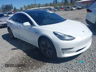 2018 Tesla Model 3 Long Range Battery with VIN 5YJ3E1EA7JF020173, listed as a IAAI auction lot 42046312 with 83,395 mi miles and . Bid and sale history available at DreamBid. Image 1.