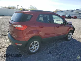 2019 Ford EcoSport SE with VIN MAJ6S3GL8KC282630, listed as a Copart auction lot 54674215 with 19,529 mi miles and Salvage Title. Bid and sale history available at DreamBid. Image 3.
