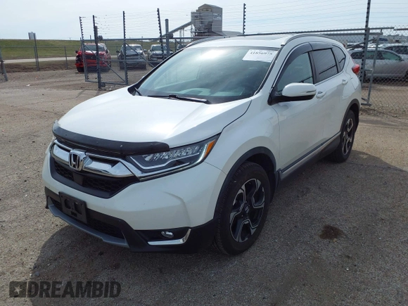 2017 Honda CR-V Touring with VIN 5J6RW2H95HL044505, listed as a IAAI auction lot 41856975 with 117,826 mi miles. Bid and sale history available at carsss.com. Image 17.