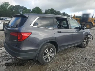 2018 Honda Pilot EX-L with VIN 5FNYF6H50JB038920, listed as a Copart auction lot 57465555 with 126,354 mi miles and Salvage title. Bid and sale history available at DreamBid. Image 3.