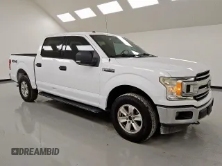 2018 Ford F-150 XL with VIN 1FTEW1EP6JKF06390, listed as a Copart auction lot 63828105 with 157,078 mi miles and Clean title. Bid and sale history available at DreamBid. Image 4.