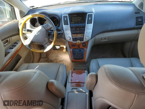 2007 Lexus RX 350 with VIN JTJHK31U672022743, listed as a Copart auction lot 43862405 with 109,610 mi miles and Salvage Title. Bid and sale history available at DreamBid. Image 8.