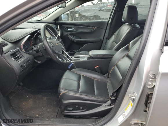 2018 Chevrolet Impala Premier with VIN 2G1125S32J9117050, listed as a Copart auction lot 50126785 with 114,335 mi miles and Salvage Title. Bid and sale history available at carsss.com. Image 7.