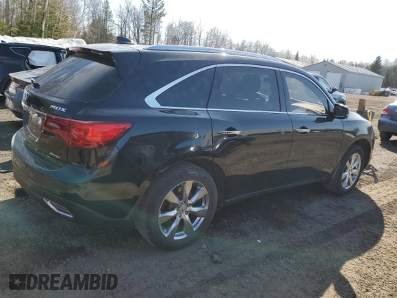 2014 Acura MDX Advance with VIN 5FRYD4H84EB501148, listed as a Copart auction lot 49965235 with 305,103 mi miles and Clean Title. Bid and sale history available at DreamBid. Image 3.