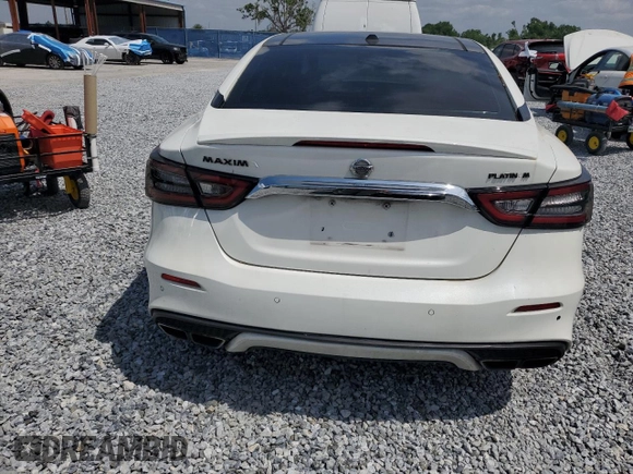 2017 Nissan Maxima SV with VIN 1N4AA6AP9HC409890, listed as a Copart auction lot 55473195 with 104,518 mi miles and Clean Title. Bid and sale history available at DreamBid. Image 6.