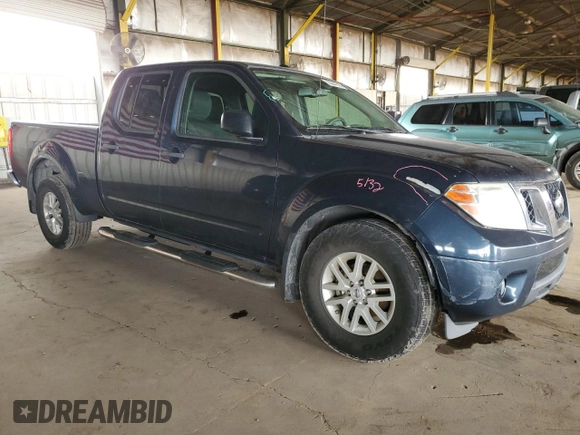 2017 Nissan Frontier SV with VIN 1N6DD0FR7HN745870, listed as a Copart auction lot 55844745 with 155,167 mi miles and Salvage title. Bid and sale history available at DreamBid. Image 4.