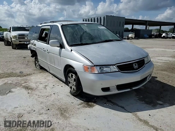 2004 Honda Odyssey EX-L with VIN 5FNRL18074B012405, listed as a Copart auction lot 45817425 with 275,855 mi miles and Salvage title. Bid and sale history available at DreamBid. Image 11.