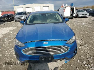 2019 Ford Fusion S with VIN 3FA6P0G73KR283740, listed as a Copart auction lot 76905904 with 53,083 mi miles and Salvage Title. Bid and sale history available at DreamBid. Image 5.