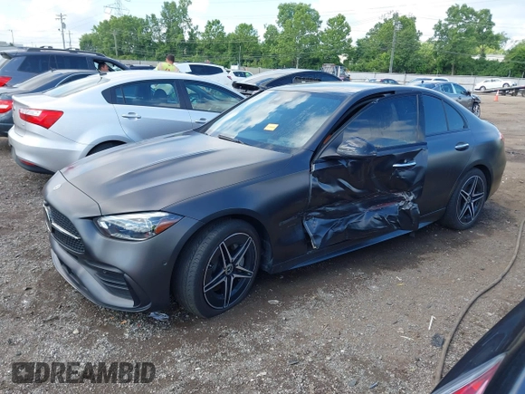 2024 Mercedes-Benz C 300 with VIN W1KAF4HB2RR178054, listed as a IAAI auction lot 42434925 with 16,016 mi miles and . Bid and sale history available at DreamBid. Image 17.