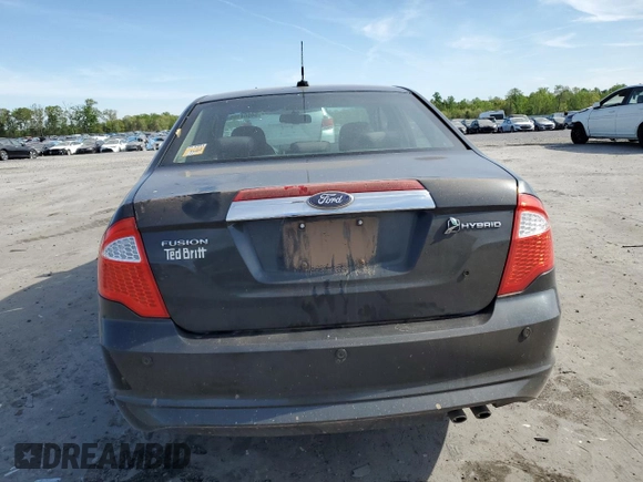 2010 Ford Fusion Hybrid with VIN 3FADP0L3XAR354554, listed as a Copart auction lot 54064105 with 203,816 mi miles and Clean Title. Bid and sale history available at carsss.com. Image 6.