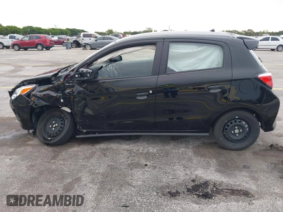 2024 Mitsubishi Mirage ES с VIN ML32AUHJ7RH022640, выставлен на аукционе IAAI как лот 42382228 с пробегом 6 928 миль миль и . История ставок и продаж доступна на DreamBid. Изображение 14.
