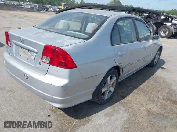 2004 Honda Civic EX with VIN 2HGES26754H527762, listed as a IAAI auction lot 42080420 with 195,060 mi miles and . Bid and sale history available at DreamBid. Image 4.