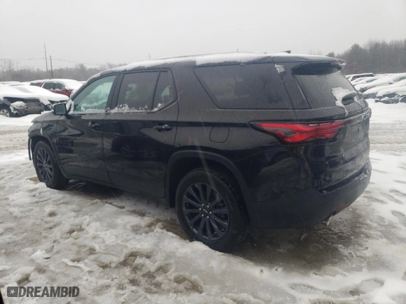 2022 Chevrolet Traverse RS with VIN 1GNEVJKW7NJ128727, listed as a Copart auction lot 44462325 with 53,981 mi miles and Salvage Title. Bid and sale history available at carsss.com. Image 2.