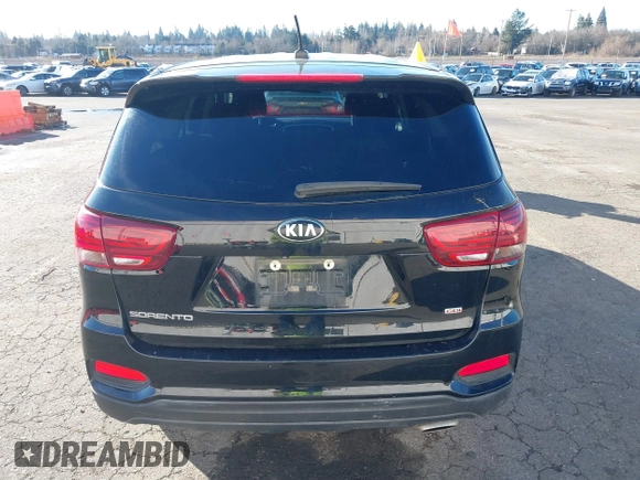 2019 Kia Sorento L with VIN 5XYPG4A36KG574285, listed as a IAAI auction lot 41647367 with 74,808 mi miles. Bid and sale history available at carsss.com. Image 16.
