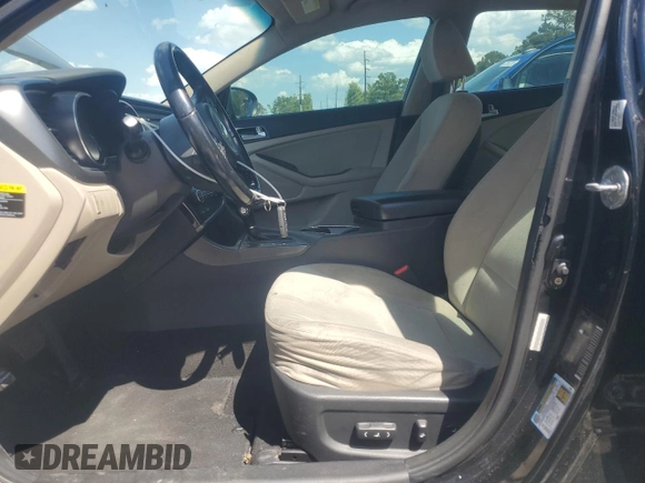 2015 Kia Optima with VIN KNAGM4AD5F5081582, listed as a Copart auction lot 52935995 with 139,180 mi miles and Clean title. Bid and sale history available at DreamBid. Image 7.