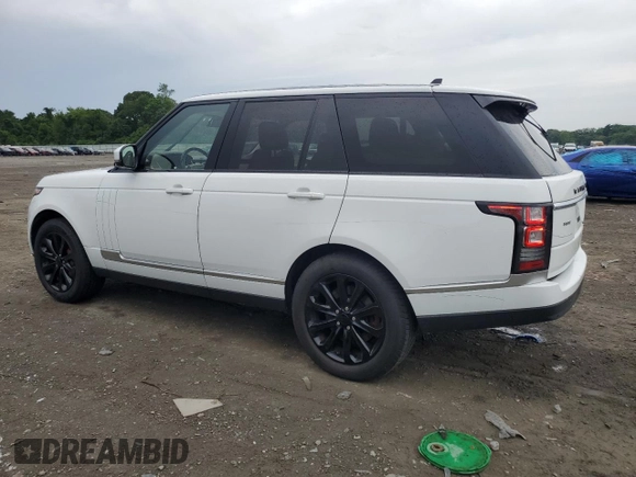 2016 Land Rover Range Rover HSE z VIN SALGS2PF4GA291467, wystawiony jako Copart lot #62479435 z przebiegiem 107 562 mil mil oraz Szkoda całkowita • Salvage title. Historia ofert i sprzedaży dostępna na DreamBid. Obrazek 2.