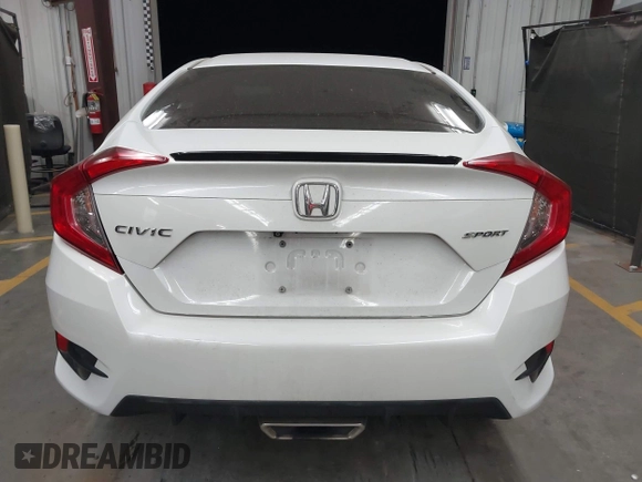 2019 Honda Civic Sport with VIN 19XFC2F86KE022749, listed as a IAAI auction lot 42127993 with 116,279 mi miles and . Bid and sale history available at DreamBid. Image 16.