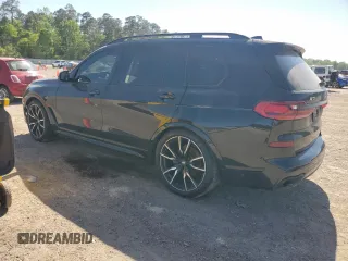2022 BMW X7 xDrive40i z VIN 5UXCW2C07N9K42630, wystawiony jako Copart lot #52619295 z przebiegiem 60 706 mil mil oraz Szkoda całkowita • Salvage title. Historia ofert i sprzedaży dostępna na DreamBid. Obrazek 2.