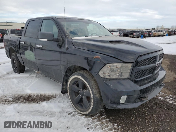 2019 Ram 1500 Big Horn z VIN 1C6RR7LT3KS744346, wystawiony jako Copart lot #46483155 z przebiegiem 19 045 mil mil oraz Szkoda całkowita • Salvage title. Historia ofert i sprzedaży dostępna na DreamBid. Obrazek 1.