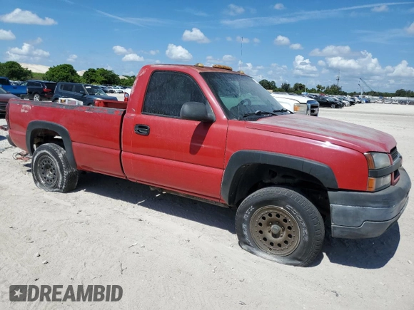 2005 Chevrolet Silverado 1500 Work Truck z VIN 1GCEC14X65Z139112, wystawiony jako Copart lot #61029675 z przebiegiem 167 947 mil mil oraz Czysty tytuł • Clean title. Historia ofert i sprzedaży dostępna na DreamBid. Obrazek 4.