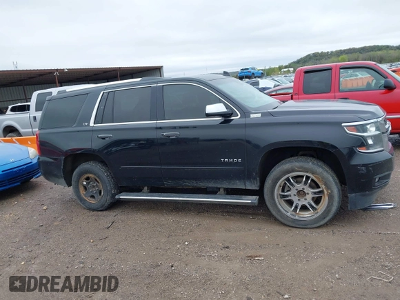 2016 Chevrolet Tahoe LTZ with VIN 1GNSKCKC7GR171904, listed as a IAAI auction lot 41967060 with 223,334 mi miles and . Bid and sale history available at DreamBid. Image 14.