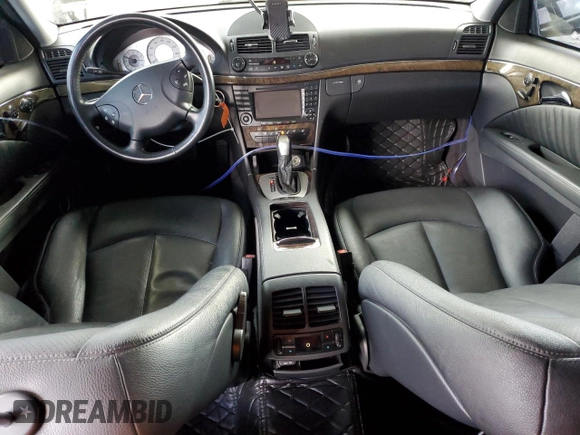 2005 Mercedes-Benz E 5.0L with VIN WDBUF70J45A761468, listed as a Copart auction lot 49500225 with 91,692 mi miles and Salvage Title. Bid and sale history available at carsss.com. Image 8.