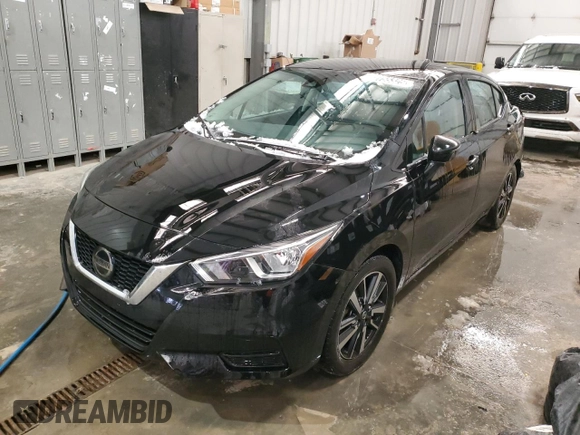 2021 Nissan Versa SV with VIN 3N1CN8EV5ML849604, listed as a Copart auction lot 42755325 with 89,119 mi miles and Clean title. Bid and sale history available at DreamBid. Image 1.