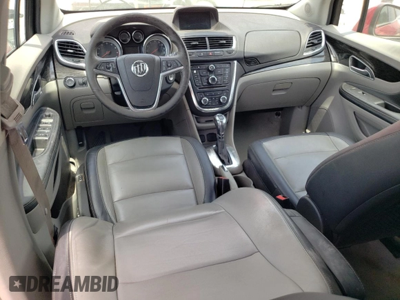 2016 Buick Encore Leather with VIN KL4CJCSB4GB731128, listed as a Copart auction lot 53834435 with 85,990 mi miles and Salvage Title. Bid and sale history available at DreamBid. Image 8.