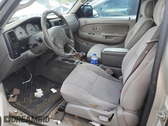 2002 Toyota Tacoma PreRunner with VIN 5TEGN92N92Z093987, listed as a Copart auction lot 45094525 with Not Provided miles and Salvage Title. Bid and sale history available at DreamBid. Image 7.