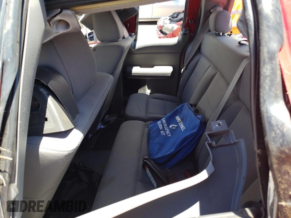2005 Ford F-150 STX with VIN 1FTRX12W95KD20133, listed as a Copart auction lot 50662092 with 0 mi miles and Salvage Title. Bid and sale history available at carsss.com. Image 6.