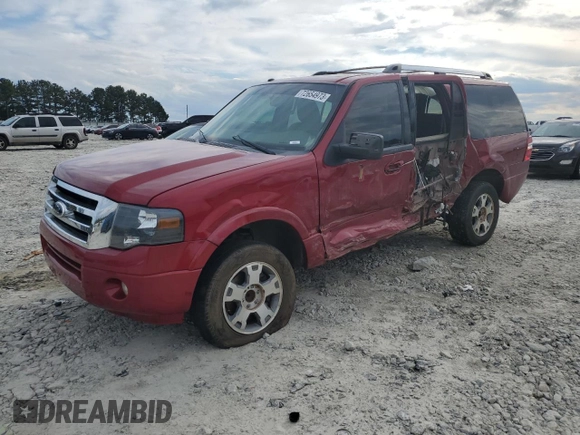 2014 Ford Expedition Max Limited with VIN 1FMJK1K51EEF34935, listed as a Copart auction lot 41443755 with 183,724 mi miles and Non repairable. Bid and sale history available at DreamBid. Image 1.