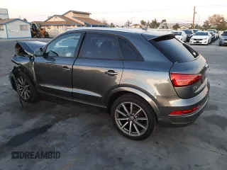 2018 Audi Q3 Premium with VIN WA1BCCFS2JR034913, listed as a Copart auction lot 69165622 with 0 mi miles. Bid and sale history available at carsss.com. Image 2.