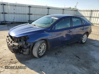 2018 Nissan Sentra SV with VIN 3N1AB7AP9JY205801, listed as a Copart auction lot 43944675 with 64,254 mi miles and Salvage Title. Bid and sale history available at carsss.com. Image 1.