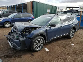 2025 Subaru Outback Limited XT with VIN 4S4BTGND3S3152310, listed as a Copart auction lot 81948214 with 609 mi miles and Salvage Title. Bid and sale history available at carsss.com. Image 1.