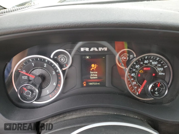 2024 Ram 3500 Tradesman with VIN 3C63RRGL9RG128759, listed as a Copart auction lot 44961265 with 14,475 mi miles and Salvage Title. Bid and sale history available at carsss.com. Image 9.