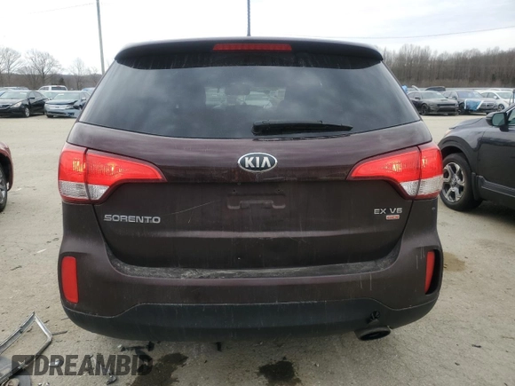 2014 Kia Sorento EX with VIN 5XYKUDA7XEG452703, listed as a Copart auction lot 47835975 with 155,333 mi miles and Salvage title. Bid and sale history available at DreamBid. Image 6.