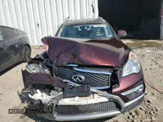 2017 Infiniti QX50 with VIN JN1BJ0RR6HM411188, listed as a Copart auction lot 62500415 with 21,534 mi miles and Salvage title. Bid and sale history available at DreamBid. Image 5.