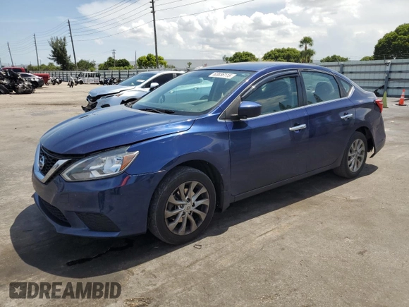 2017 Nissan Sentra S with VIN 3N1AB7AP3HY246418, listed as a Copart auction lot 63836115 with 125,419 mi miles and Salvage title. Bid and sale history available at DreamBid. Image 1.