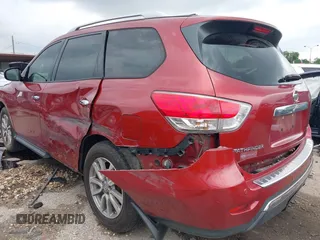 2015 Nissan Pathfinder SL with VIN 5N1AR2MN8FC610842, listed as a IAAI auction lot 42178872 with 126,740 mi miles and . Bid and sale history available at DreamBid. Image 3.