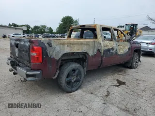 2014 GMC Sierra 1500 SLT with VIN 1GTV2VEC2EZ203927, listed as a Copart auction lot 64174994 with 0 mi miles and Salvage Title. Bid and sale history available at carsss.com. Image 3.