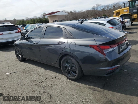 2021 Hyundai Elantra SEL with VIN 5NPLS4AG0MH021336, listed as a Copart auction lot 48324635 with 13,894 mi miles and Salvage Title. Bid and sale history available at carsss.com. Image 2.