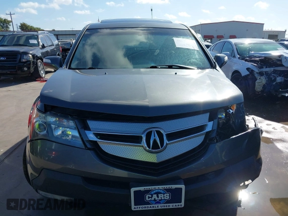 2008 Acura MDX Tech Pkg with VIN 2HNYD283X8H505823, listed as a IAAI auction lot 40110240 with 230,045 mi miles. Bid and sale history available at carsss.com. Image 12.