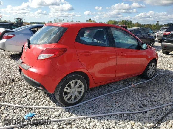 2013 Mazda 2 Sport with VIN JM1DE1KZ1D0155800, listed as a Copart auction lot 72544204 with 164,410 mi miles and Clean Title. Bid and sale history available at DreamBid. Image 3.