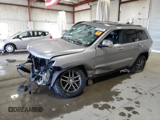 2017 Jeep Grand Cherokee Limited with VIN 1C4RJFBG7HC734873, listed as a Copart auction lot 53807055 with 0 mi miles and Non Repairable. Bid and sale history available at carsss.com. Image 1.