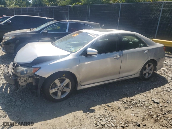 2012 Toyota Camry L with VIN 4T1BF1FKXCU571722, listed as a Copart auction lot 75812354 with 258,472 mi miles and Salvage Title. Bid and sale history available at carsss.com. Image 1.