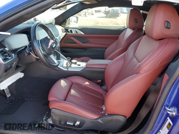 2023 BMW 4 Series 430i xDrive with VIN WBA73AP07PCL66321, listed as a Copart auction lot 42847324 with 15,343 mi miles and . Bid and sale history available at DreamBid. Image 7.